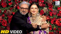 Rekha And Sanjay Leela Bhansali's Cute Moment At Deepika And Ranveer's Reception