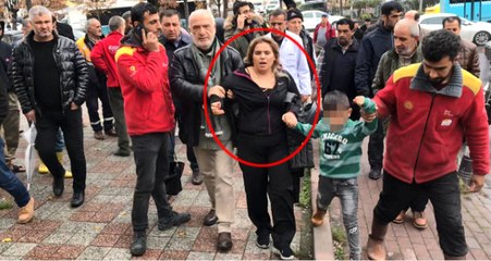Çocuğuyla Kapkaç Yapan Kadın, Vatandaşların Elinden Kurtulamadı! O Anlar Kamerada