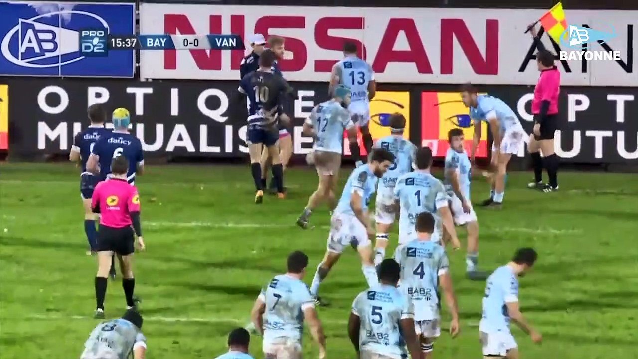 Résumé de la rencontre Bayonne [vs] Vannes