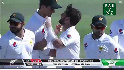 Yasir Shah take back to back wicktes in 3rd test match