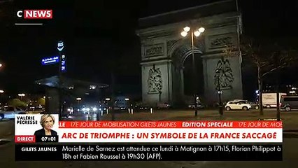 Download Video: Morandini Zap - Gilets jaunes: Les dégâts à l'intérieur et à l'extérieur de l'Arc de Triomphe pourraient coûter... 1 million d'euros ! - VIDEO