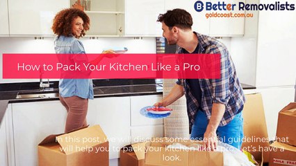 How to Pack Your Kitchen Like a Pro