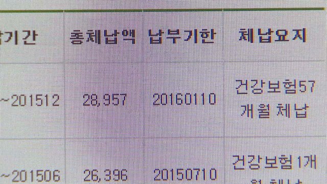 4대 보험료 상습 체납 8천8백여 명 공개...최고 33억 체납 / YTN