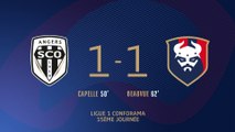 Le résumé du match Angers SCO / SMCaen