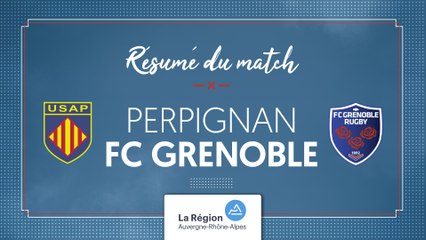 Perpignan - Grenoble U16 : le résumé vidéo