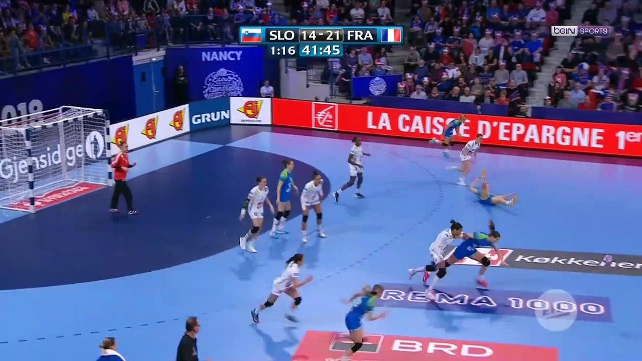 Euro 2018 (F) M2 - Slovénie 21-30 France [2018-12-02]