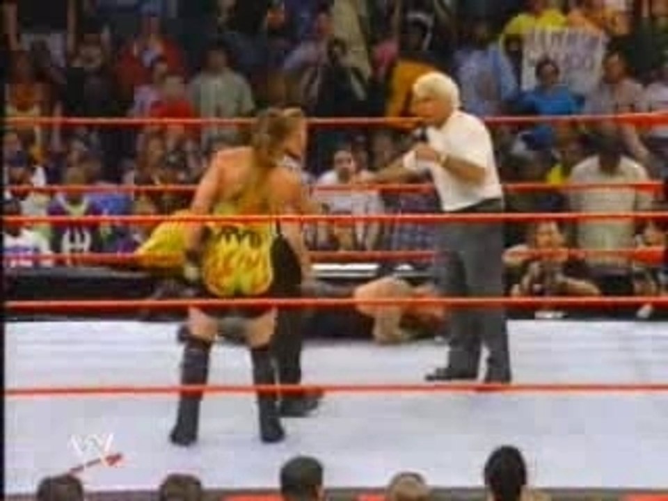 WWE - RVD Beats Undertaker for the WWE Title But Flair Resta