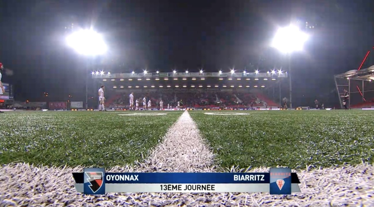 Résumé Oyonnax / Biarritz - 13ème journée ProD2