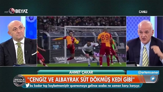 Ahmet Çakar: Çift vuruş doğru değildi, sonra penaltı oldu