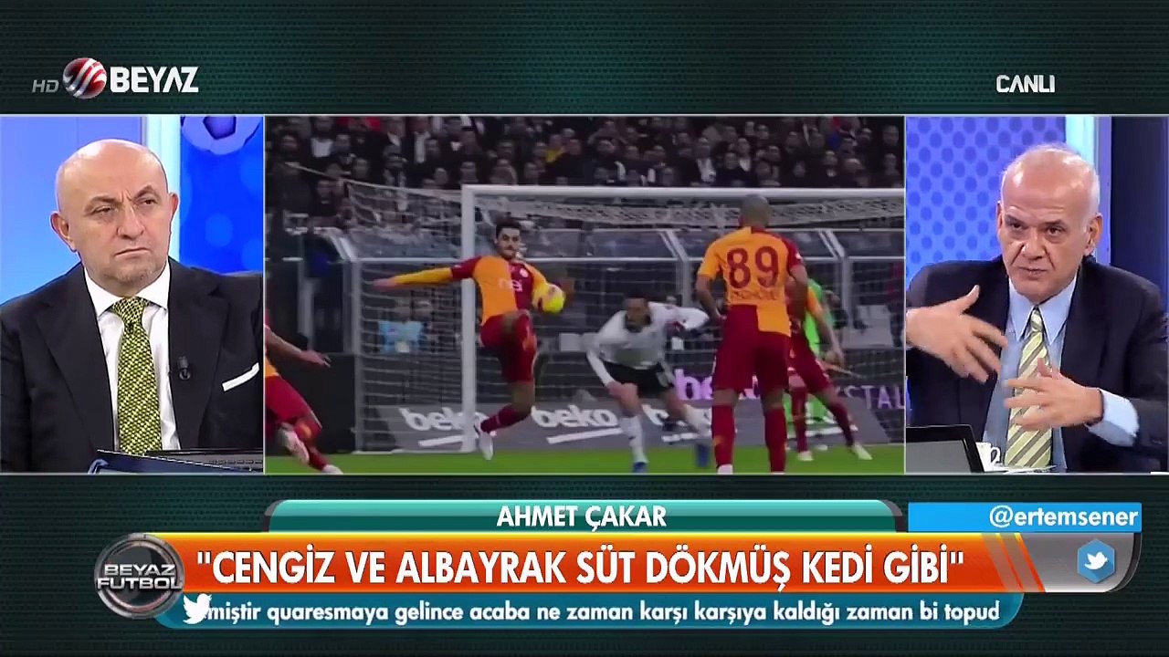 Ahmet Çakar: "Galatasaray'ın puan kaybının sorumlusu Cüneyt Çakır'dır"
