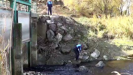 Karasu Çayı renk değiştirdi - GAZİANTEP