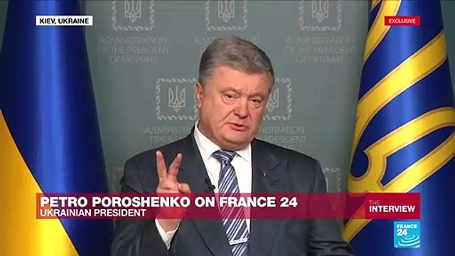 Petro Poroshenko: It's an act of aggression of the Russian Federation against Ukraine
