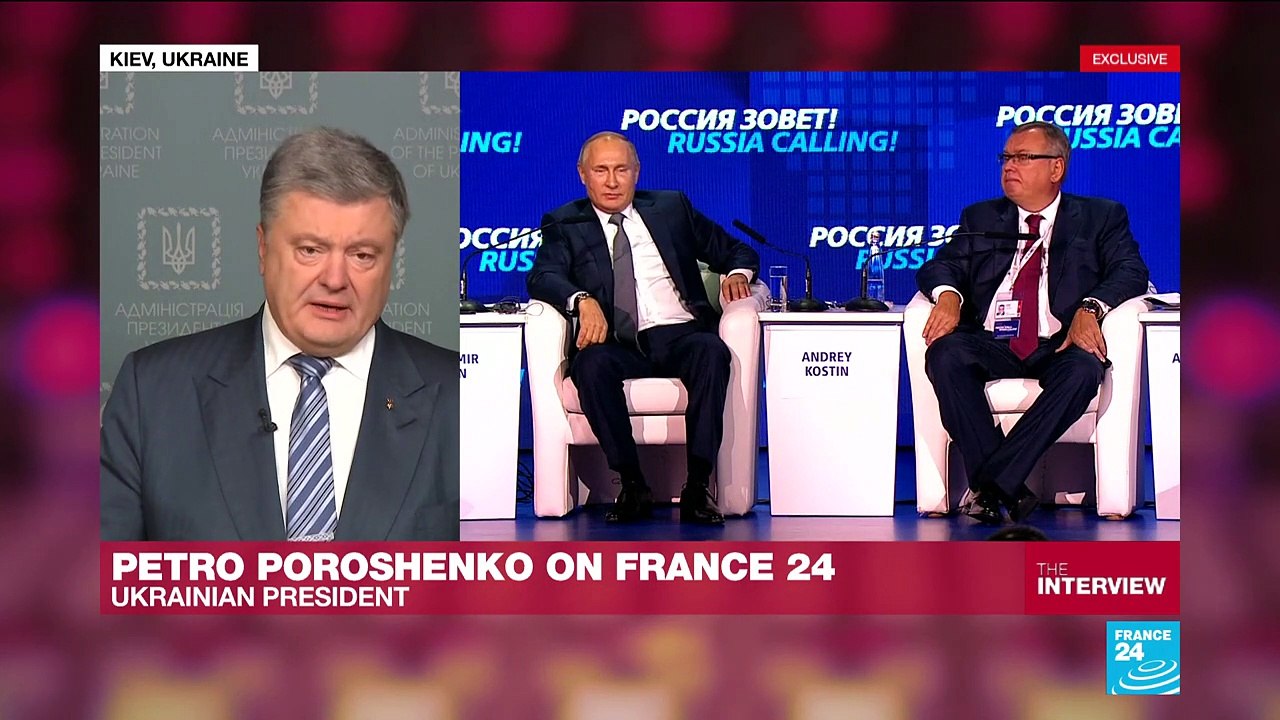 Petro Poroshenko: "'Putin refuses to talk to me'