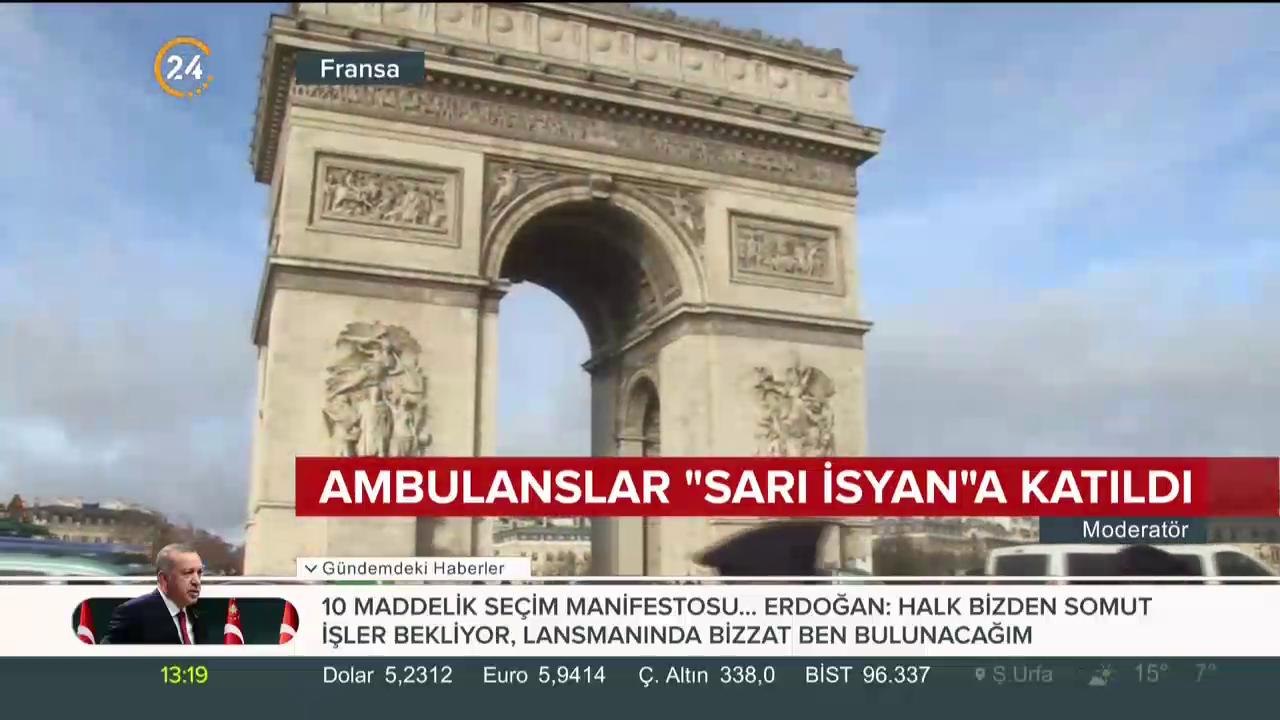 Fransa'da eylemler