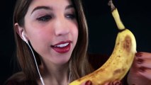 Banana ASMR-Satisfying Mouth Sounds,Peeling,Tapping