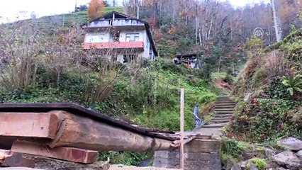 Rize'de selin yıktığı köprüler yapılacak