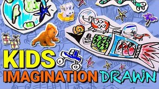 Kids Describe Their Toy's Adventures To An Illustrator | Kinder Surprise