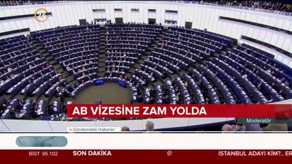 AB vizesine zam yolda