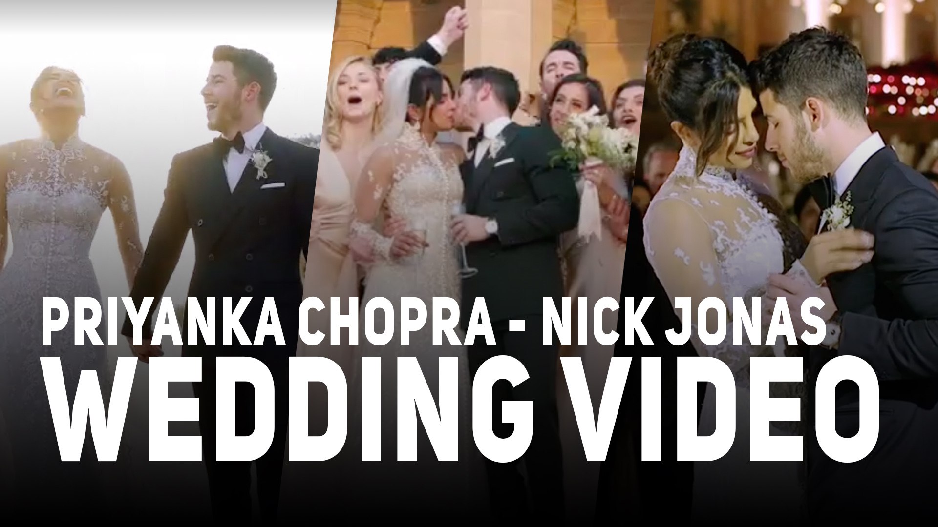 Priyanka chopra outlet wedding dress video