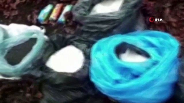 Amanos'larda 15 kilo A-4 plastik patlayıcı, 20 kilo amonyum nitrat ele geçirildi