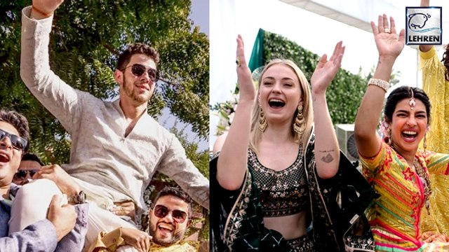 Sophie Turner & Joe Jonas Danced At Priyanka Chopra & Nick Jonas Wedding