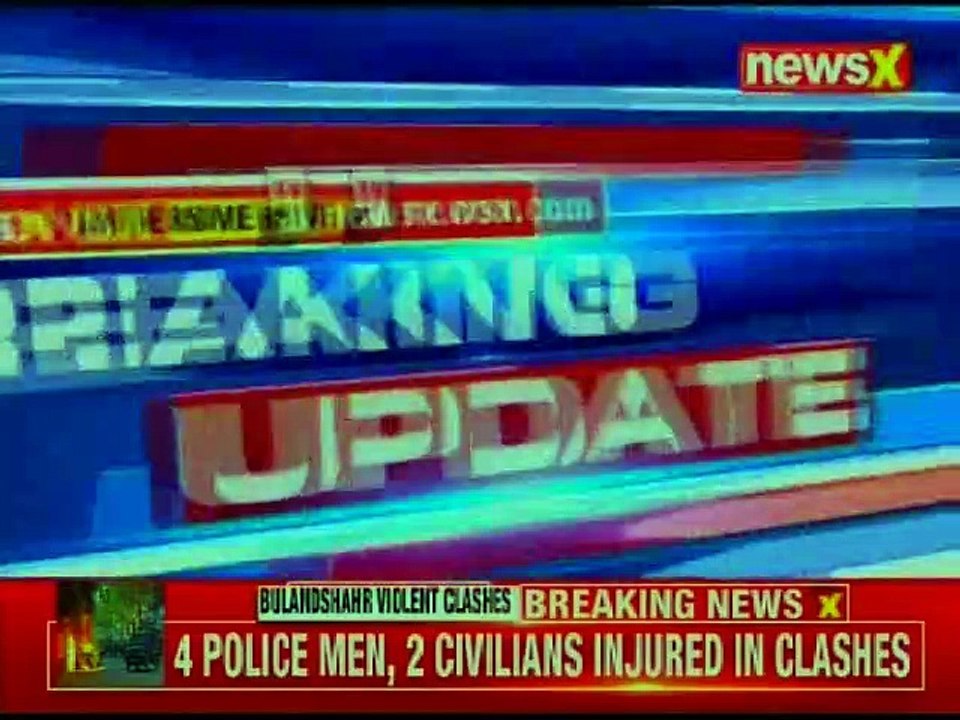 Bulandshahr violence: Police inspector killed, clashes erupt between cops and mobs