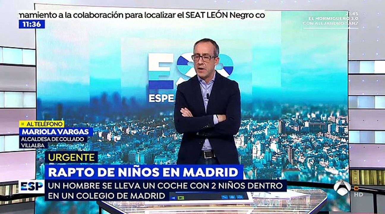 Aparece el coche robado en Madrid con dos menores en su interior: "Los niños están a salvo"