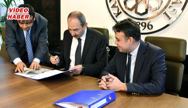 (3 Aralık 2018) KAYSERİ TİCARET ODASI İLE ORAN KALKINMA AJANSI PROTOKOL İMZALADI