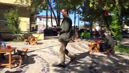 Kış güneşi sıcak yüzünü gösterdi