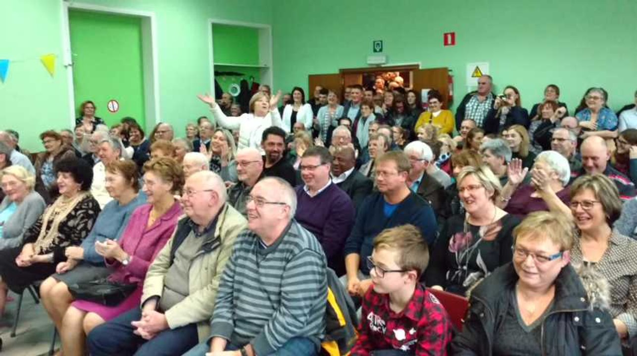 Lens. Installation du conseil communal.Video Eric Ghislain