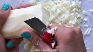 Gigantic Lemon Hard Soap cutting- ASMR / SATISFACTION