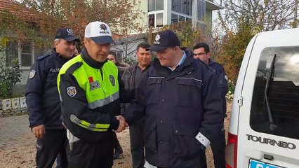 Engelli çocuklar polis oldu - UŞAK