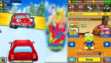 Pororo Penguin Run For iPhone - Pororo Penguin Vs Crong