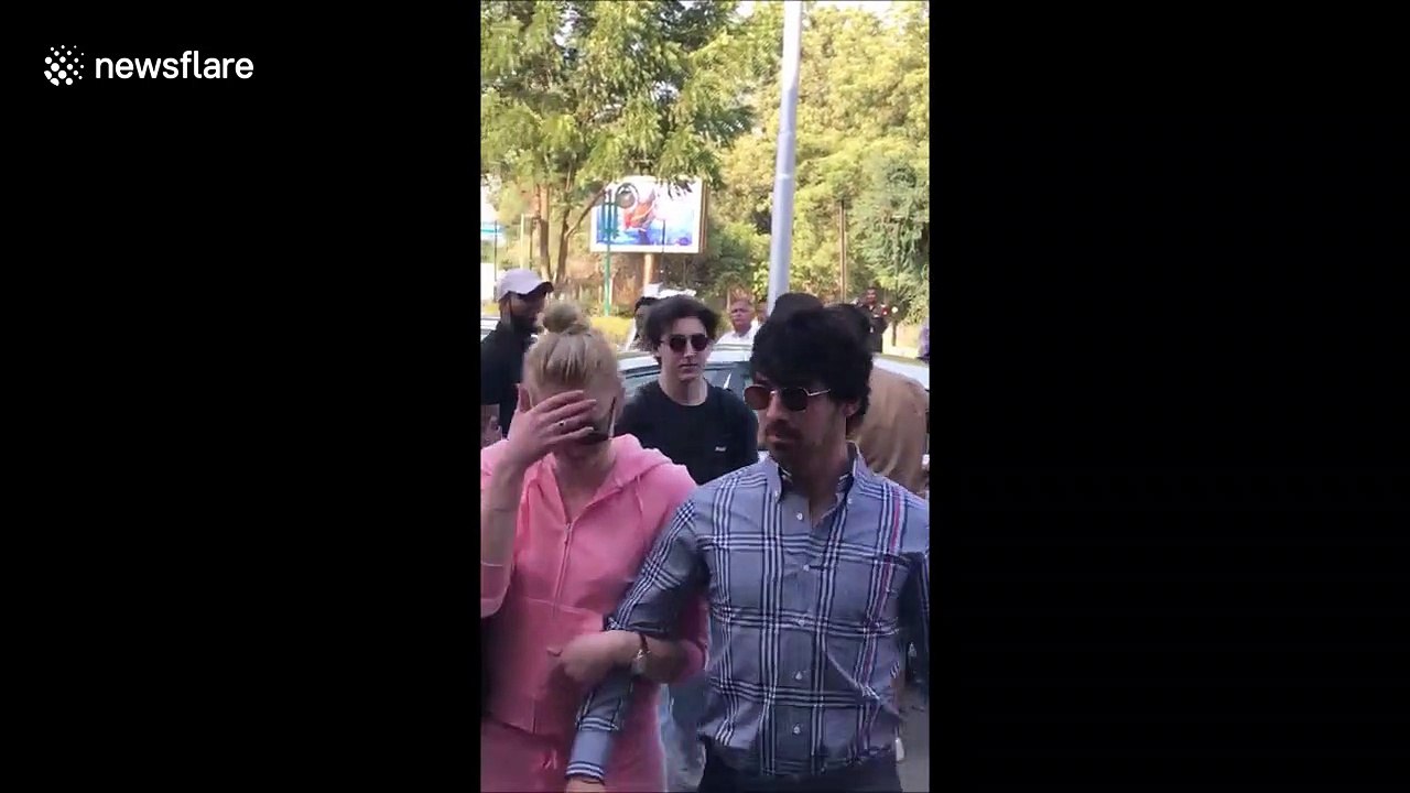 Priyanka Chopra and Nick Jonas fly back from their wedding in Jodhpur, India