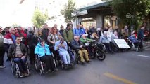 Yunanistan'da engellilerden gösteri - ATİNA