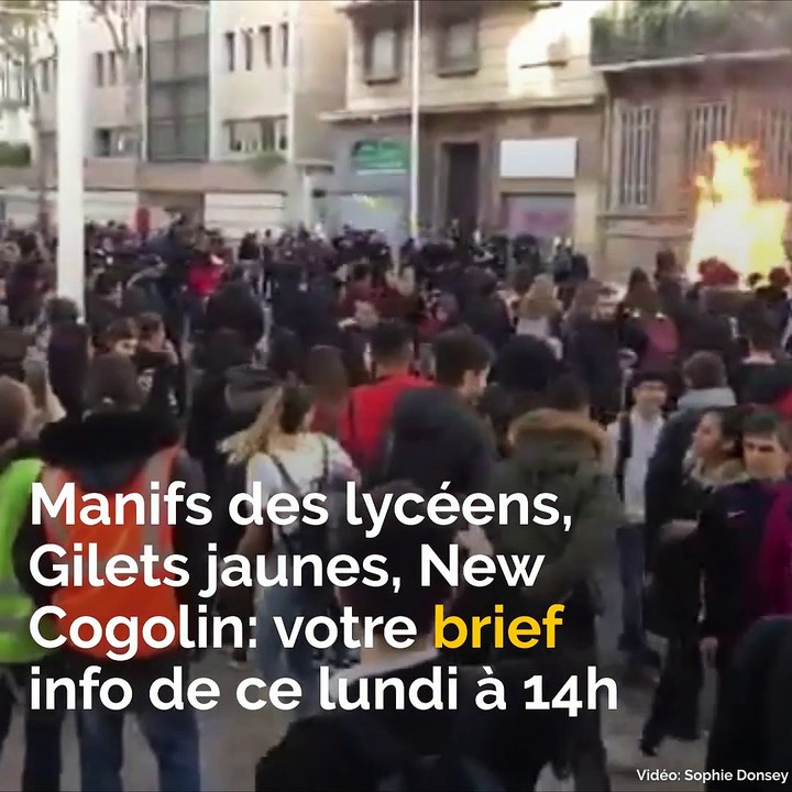 Manifs des lycéens, Gilets jaunes, New Cogolin: votre brief info de ce lundi à 14h