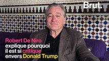 Brut a rencontré Robert de Niro qui a un message contre Donald Trump
