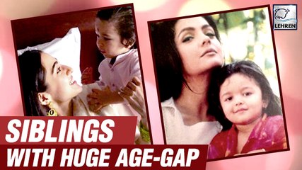 7 Bollywood Siblings With Huge Age-Gap Between Them