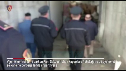 Kontrolle në Fier, sekuestrohen 210 kapsolla e 410 fishekzjarre - News, Lajme - Vizion Plus