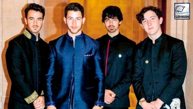Joe, Kevin & Frankie Attends Nick's Wedding To Priyanka Chopra India