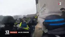 Gilets Jaunes: Découvrez les images des heurts sous l'Arc de Triomphe filmés par une caméra sur le casque d'un policier - VIDEO