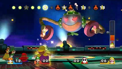 Mario Party 9 - All Mid Boss Battles Gameplay