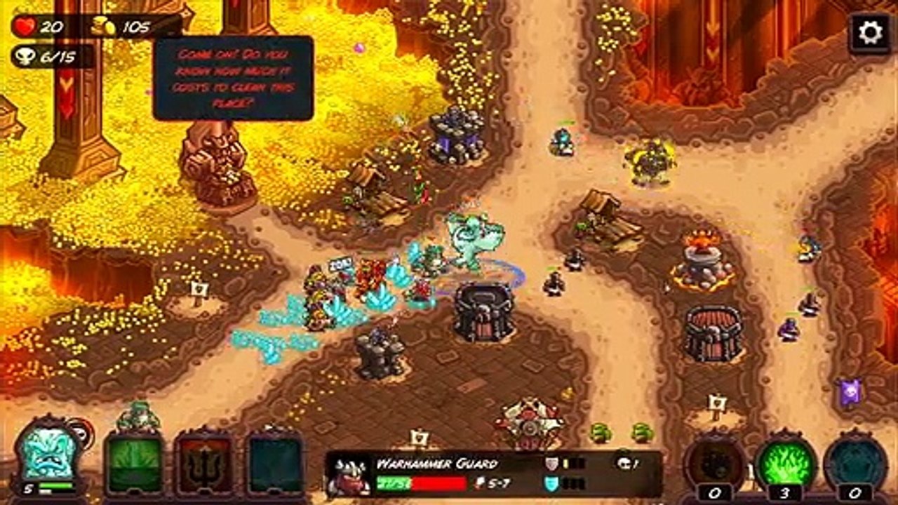 Kingdom Rush Vengeance Gameplay - JIGOU HEROES