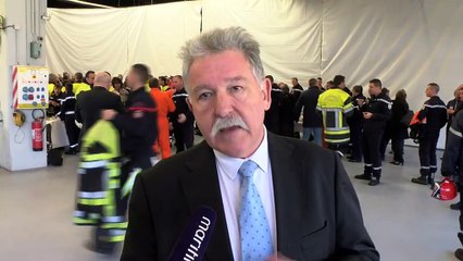 L'interview du président du SDIS 13 Richard Maillé.