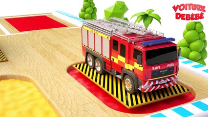 Apprendre Les Couleurs Avec Les Véhicules De Rue - Couleurs Avec Les Camions De Réservoir
