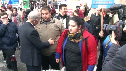 Bayrampaşa’da engelli vatandaşlar farkındalık için ‘Engelsiz Yürüyüş’ gerçekleştirdi