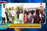 Estudiantes de la PUCP exigen devolución total de dinero cobrado indebidamente por moras