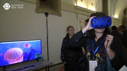 CONGRESO REALIDAD AUMENTADA EN LA EDUCACION IMAGENES DEL DEMO CORNER Y WORKSHOPS