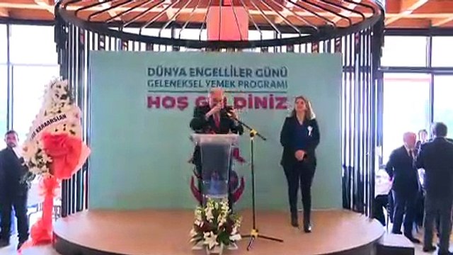 3 Aralık Dünya Engelliler Günü - İBB Başkanı Uysal - İSTANBUL