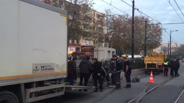 Kabataş-Bağcılar Tramvay Hattı'nda Arıza